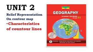 Relief and characteristics of contour linesbridgeeducation4771 [upl. by Vickey]