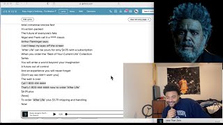 FIRST TIME Listening to DAWN FM By THE WEEKND  REACTION amp REVIEW [upl. by Aubree]