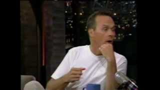 Late Show with David Letterman 1996  Michael Keaton and Ving Rhames with commercials [upl. by Pownall]