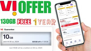 Vodafone Offer 130gb FreeVi Guarantee 130gb Free DataVi Guarantee Offervodafone offer [upl. by Skipton]