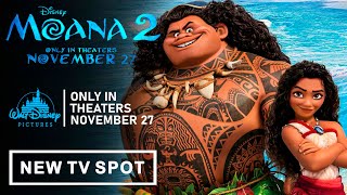 Moana 2 New TV spot Teaser Trailer  New TV Spot  quotTeaser Trailerquot  moana 2 trailer [upl. by Blaine493]