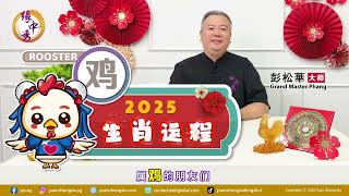 2025 Rooster Zodiac Forecast 生肖属鸡运程 by Grand Master Hillary Phang [upl. by Ahseinad800]