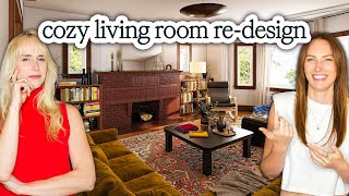 transforming YOUR spaces  cozy living room amp home office [upl. by Asehr]