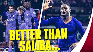 KONATE IS BETTER THAN SALIBA  Liverpool fans react to Konates MOTM performance vs Arsenal [upl. by Eniarral]