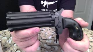 Cobray Derringer Pepperbox 10 Shot 22Mag Pistol Overview  Texas Gun Blog [upl. by Emerson547]