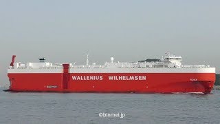 TIJUCA  Wallenius Wilhelmsen Logistics vehicles carrier  2017 [upl. by Pippy]