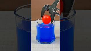 RHCB VS Slush Juice Experiment asmr satisfying experiment shorts asmarsounds viralshorts [upl. by Wichern837]