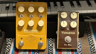 quotRecent Favorite Overdrive Pedal🫡quot Universal Audio Enigmatic  Vemuram Jan Ray Demo Music [upl. by Arremat]