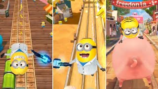 Minion Rush Labcoat Minion Commits Despicable Actions While Freeze Ray is Active Missions Gameplay [upl. by Nereus561]