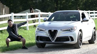 The 505HP Alfa Romeo Stelvio Quadrifoglio Is AMAZING For Under 100000 [upl. by Eittah167]