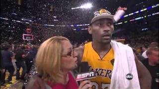 Celtics vs Lakers 2010 NBA Finals Celebration [upl. by Donal]