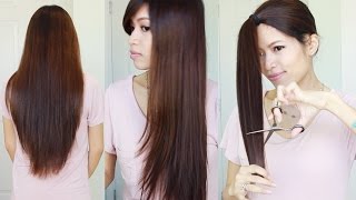 The Best Hair Hack ♥ How to Cut amp Layer Your Hair at Home [upl. by Boot]