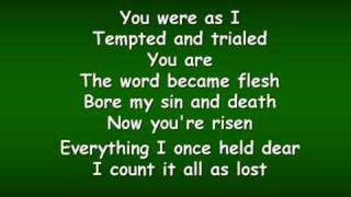 Lead Me to the Cross Worship Video w Lyrics [upl. by Atinod]