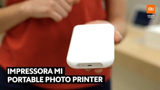 Impressora Mi Portable Photo Printer📷 [upl. by Noillid189]