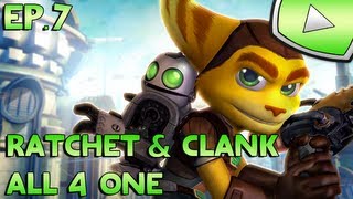 Ratchet amp Clank  All 4 One  Le Tortilleur  Episode 7  Lets Play Coop [upl. by Yhotmit]