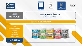 Webinar TERSUAVE  Revoques plásticos Línea TERPLAST [upl. by Lotsyrc]