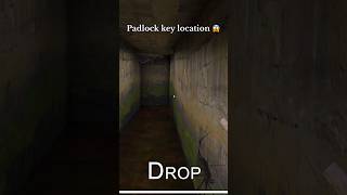 Granny padlock key location 🤫 Padlock key locations granny 1 🤯 granny horrorgaming shorts [upl. by Danna29]