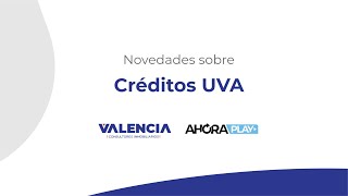 Valencia en Ahora Play conversamos sobre Créditos UVA [upl. by Notsua]