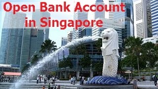 How To Open a Bank Account in Singapore for Foreigners amp Expats Online  EnterSingaporeinfo [upl. by Nirra]