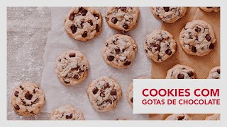 Cookies com Gotas Chocolate [upl. by Priestley]