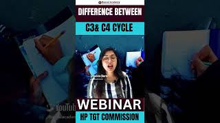 Difference Between C3 amp C4 Cycle  Botany Masterclass  HP TGT Commission  By Bansal Academy [upl. by Garihc409]