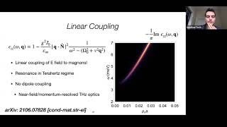 “Cavity magnonpolaritons in cuprate parent compounds” by Jonathan Curtis [upl. by Ellives]