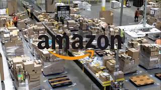 Amazon Sorting Facility Life of a Package [upl. by Sidnac494]