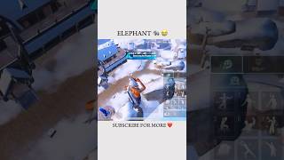 BGMI ELEPHANT 🐘 😭  shorts 1v4clutch bgmi touopgaming [upl. by Kyte]