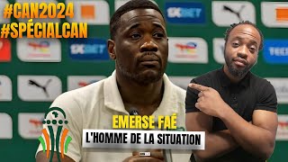 SPÉCIAL CAN  La résurrection de la Côte dIvoire  Emerse Faé lhomme de la situation [upl. by Jamesy]