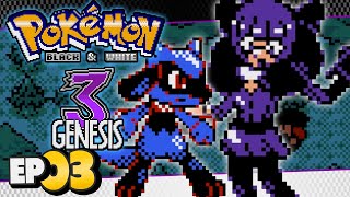 Pokemon Black amp White 3 Genesis Part 3 THE NEW GYM LEADER Rom Hack Gameplay Walkthrough [upl. by Hairem]