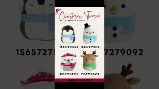 Christmas Bloxburg decals codes for you  rosegamergo roblox christmas bloxburg codes xmas [upl. by Remat772]