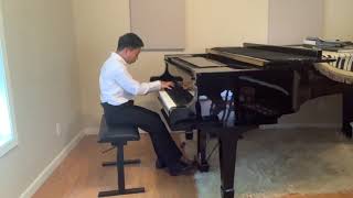 Eric Zhang plays Robert Muczynski Toccata Op15 [upl. by Olney]