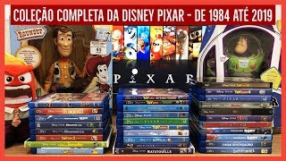 MINHA COLEÇÃO COMPLETA DA DISNEY PIXAR EM BLURAY  TODOS OS FILMES E CURTAS DE 1984 ATÉ 2019 [upl. by Imuya]