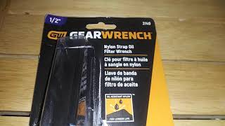 Gearwrench oil filter strap wrench 3149 [upl. by Caspar]