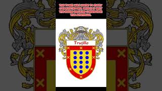 Trujillo Surname  Quick Facts surnames history trujillo [upl. by Teodoor]