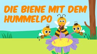 quotDie Biene mit dem Hummelpo 🐝  Lustiges Kinderlied zum Mitsingen  Beliebte Kindersongsquot [upl. by Eirrem720]