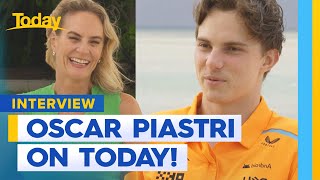 Oscar Piastri catches up with Today  Today Show Australia [upl. by Hound]