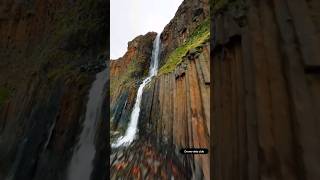 INTO THE FALLS dronegraphy nature drone photography travel love relaxing tamilshorts [upl. by Lowenstein621]