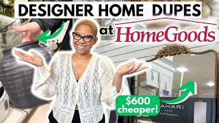 NEW HomeGoods Home Decor Finds March 2024  Pottery Barn and RH Look for Less [upl. by Tumer]