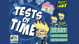 Johnny Test Tests of Time  Time Travel With The Turbo Time Teahouse Cartoon Network Games [upl. by Elmo]