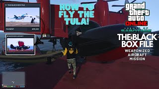 THE BLACK BOX FILE  Weaponized Aircraft Mission  GTA ONLINE The Agents of Sabotage DLC [upl. by Adnalu]