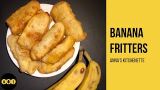 Banana Fritters  Kerala Special  Banana Fry [upl. by Saimon]