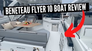 Beneteau Flyer 10 Boat Review amp Tour [upl. by Ereveniug]