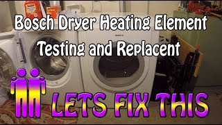 ✨ Bosch Gas Dryer Wont Heat  Easy Reset ✨ [upl. by Llenwad]