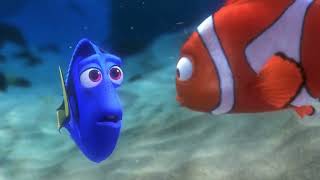 Marlin and Dory with Moonfish scene Finding Nemo 2003 [upl. by Azirb995]