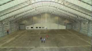 Fire Engineering Solutions  Aircraft Hangar High Expansion Foam Deluge System [upl. by Shira]