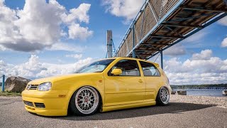 Golf 4 Gti yellow bbs [upl. by Atcliffe]