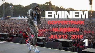 Eminem LIVE Goffertpark Nijmegen FULL SHOW almost PART I [upl. by Mayman]