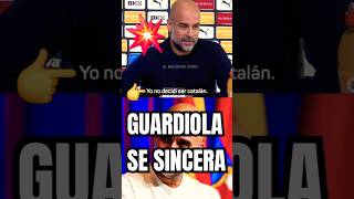 👉GUARDIOLA Y SU ORGULLO DE SER CATALÁN quotNO ELEGIMOS DONDE NACEMOSquot manchestercity fcbarcelona [upl. by Nollid332]