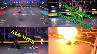 Battlebots 2020 Qualification All Hits Compilation [upl. by Domella]